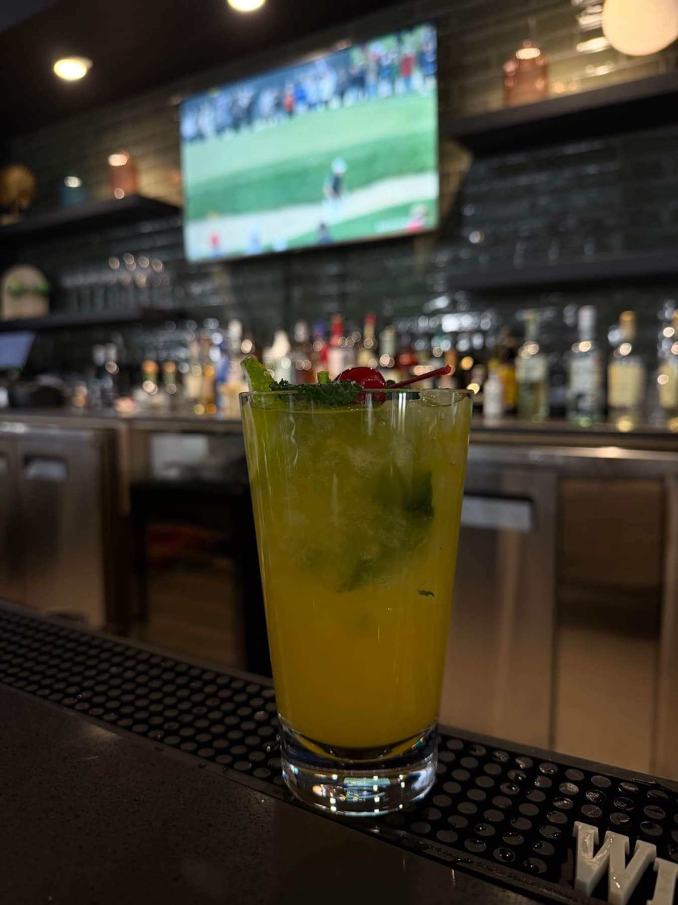 Drink service at The Upper Court